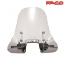 Parabrezza grande (alto) trasparente - Vespa S / S College 2T-4T AC 50-125-150cc - FACO