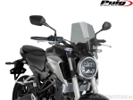 Parabrisas Racing Puig Naked Humo Oscuro - Honda CB 500 FA ABS ('16-'20) / CB 500 FA ABS Euro5 ('21) - Puig