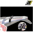 Parafango posteriore Blackbird Racing - JM