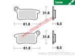 Pastiglie freno anteriori - MCB740RSI sinterizzate RSI - Lucas TRW