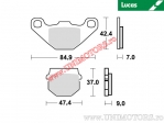 Pastilhas de freio dianteiras - MCB519SI sinterizadas SI - Lucas TRW