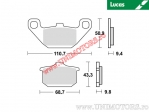 Pastilhas de freio dianteiras - MCB532 orgânicas - Lucas TRW