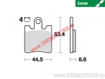 Pastilhas de freio dianteiras - MCB706SRM sinterizadas SRM - Lucas TRW