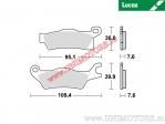 Pastilhas de freio dianteiras - MCB862SI sinterizadas SI - Lucas TRW