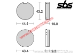 Pastilhas de freio dianteiras - SBS 516HF (cerâmica) - (SBS)