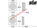 Pastilhas de freio dianteiras - SBS 522HF (cerâmica) - (SBS)