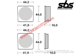 Pastilhas de freio dianteiras - SBS 531HF (cerâmica) - (SBS)