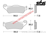 Pastilhas de freio dianteiras - SBS 671RSI (metálicas / sinterizadas) - (SBS)