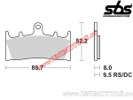 Pastilhas de freio dianteiras - SBS 686DC (carbono duplo) - (SBS)