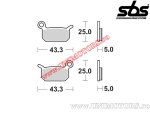 Pastilhas de freio dianteiras - SBS 794RSI (metálicas / sinterizadas) - (SBS)