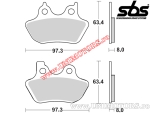 Pastilhas de freio dianteiras - SBS 826HS (metálicas / sinterizadas) - (SBS)