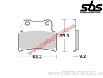 Pastilhas de freio dianteiras - SBS 844HS (metálicas / sinterizadas) - (SBS)