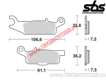 Pastilhas de freio dianteiras - SBS 849SI (metálicas / sinterizadas) - (SBS)