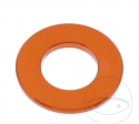 Perno Saiba M10 10.00 x 20.00 x 1.77 mm de aluminio naranja - JM