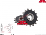 Piñón delantero Honda CB-1 400 F / CB 400 / CBR400 / RVF 400 R / VFR 400 R / CB 500 / CBF 500 - JTF 297RB - JT