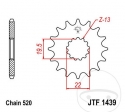 Piñón delantero JTF1439.14 (paso 520) - Suzuki LT-F 160 ('97-'04) - JM