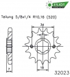 Pignon avant 13 dents pas de chaîne 520 - Honda CA 125 Rebel ('95-'00) / MBX 125 F ('84-'86) / MTX 200 RW ('83-'88) - ESJOT