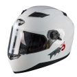 PILOTA - Casco integrale FR3 (con visiera solare), bianco [XL]