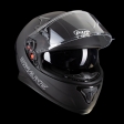 PILOTO - Casco integral SNAKE (con visera solar), negro mate [XS]