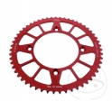 Pinhão traseiro JTA215.55 VERMELHO (passo 420) - Honda CR 80 R - RB 19 polegadas / CR 85 R - RB 19 polegadas / CRF 150 RB 19/16