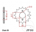 Pinion fata JTF513.14 (pas 530) - Kawasaki ZX-9R 900 D Ninja Kat / ZX-9R 900 E Ninja / ZXR 750 H Stinger / ZXR 750 J - JM