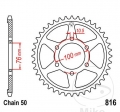 Pinion spate JTR816.43 (pas 530) - Suzuki GS 550 L Gussrad / GS 550 M Katana / GS 550 M Katana Anti Dive - JM