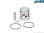 Piston (diamètre 46mm / axe de piston 10mm) - Gilera CBA / Piaggio Bravo / CBA / Ciao / Eco / SI - Polini