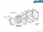 Pistone (diametro 100mm / luce C) - Honda CRF 450 - Polini