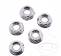 Piulite pinion spate set 5 buc 8 x 1.25 mm JMP - Aprilia RS 250 / Cagiva Mito 125 / N1 125 / Raptor 125 / River 600 - JM