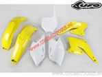 Plastic kit (wit / geel) - Suzuki RM-Z 250 4T ('04-'06) - UFO