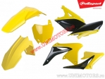 Plastic Set (Yellow - Black) - Suzuki RM-Z 250 ('10-'18) - Polisport