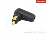 Plug 90 grade 3A black - JM