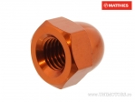 Porca fechada Pro Bolt M10 x 1,50 mm alumínio laranja - JM