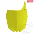 Porta targa Polisport giallo fluorescente - Yamaha YZ 125 ('15-'19) / Yamaha YZ 250 2T ('10-'20) - JM