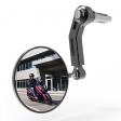 Premium aluminum single motorcycle mirror - Oxford