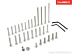 Pro Bolt Aluminum Silver Motor Screw Set - Ducati Scrambler 800 Classic ABS ('15-'16) - JMT