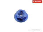 Pro Bolt M4 x 0,70 mm Blaue Titan Flanschmutter