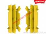 Proteção do radiador amarelo Suzuki RM 125 ('01-'12) / RM 250 ('96-'06) / DR-Z 400 ('00-'07) / DR-Z 400S / DR-Z 400 SM - Polis