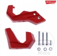 Proteção inferior da forquilha vermelha Polisport - Honda CRF 250 R ('15-'21) / Honda CRF 450 R ('15-'22) - JM