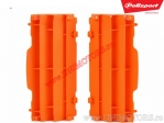 Proteções de radiador laranja para Husqvarna FC / FE / TC / TE / KTM EXC / EXC-F / SX / SX-F - Polisport