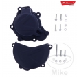 Protección de Tapa de Embrague e Ignición Juego Azul Polisport - Husqvarna TC 125 ('16-'18) / KTM SX 125 ('16-'18) - JM