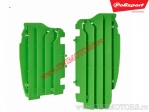 Protecciones de radiador verde Kawasaki KX 450 F 4T ('12-'15) - Polisport