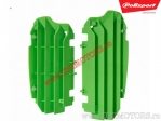 Protecciones de radiador verdes Kawasaki KX 250 F 4T ('13-'15) - Polisport