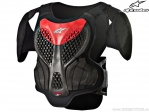 Protection corporelle pour enduro/cross jeunesse (enfants) A-5 S (noir/rouge) - Alpinestars