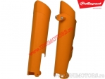 Protections de Jambe de Fourche (Orange) - Gas Gas EC / Honda CR / CRF / KTM EXC / EXC-F / EXC Sixdays / SX / SX-F - Polisport