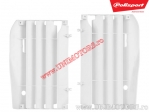 Protections de radiateur blanc Honda CRF 250 R ('10-'13) - Polisport