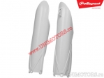 Protectores de Horquilla (Blancos) - Yamaha YZ 125 / YZ 250 2T ('15-'19) / YZ 250 F 4T / YZ 450 F ('10-'19) - Polisport