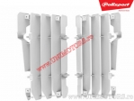 Protectores de Radiador Blanco Beta RR 250 2T Enduro / RR 300 2T / RR 350 / RR 390 / RR 430 / RR 480 / RR 400 / RR 450 - Polispo