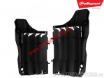 Protectores de radiador negros para Honda CRF 250 R / CRF 250 RLA Rally ABS ('18-'19) - Polisport