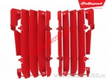 Protectores de radiador rojos Beta RR 250 2T Enduro / RR 300 2T / RR 350 / RR 390 / RR 430 / RR 480 / RR 400 / RR 450 - Polispor